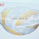 Plastic Fruit Bowl W/tulip thumbnail-1