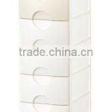 Durable 3 Drawer Lightweight Storage Cabinet For Closet/Office thumbnail-3
