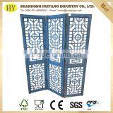custom French country rustic folding wooden screen