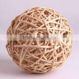 Wholesale handicraft decorative wicker ball christmas decoration ball