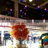 Natural Fake Silk Maple Leaves Maple Tree Artificial Fake Red Maple Leaves Tree thumbnail-6