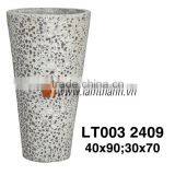 Tall Vietnam Outdoor Rustic Ceramic Home Vase thumbnail-1