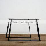 2017 Hot New Products Thin Steel Black Metal Bench Leg With Wood Table thumbnail-2