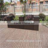 Nice and Elegant Wicker Connected 5 Pcs Flower Pot Set thumbnail-1