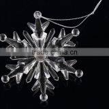 2017 New Design Acrylic Crystal Snowflake Pendant thumbnail-3