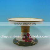 2012 New Design of Ceramic Cake Dish