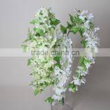 Cheap Fabric Wisteria Artificial Decorative Wisteria Flowers for Wholesale thumbnail-4