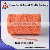 Top Sale Cheapest Terracotta Bakers Twine Terracotta Red Solid Bakers Twine for Packing Gift thumbnail-1