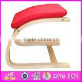 Top Quality Classic Upholstered Dining Chair for Kids,Elegant Wooden Toy Upholstered Dining Chairs,wooden Relax Chair W08F026 thumbnail-2