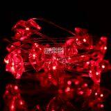 Red Lips Red Light Battery Operated Silver Wire Low Voltage High Brightness Night Light Decoration Home Holiday Lights thumbnail-1
