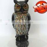 Cute Smart Garden Owl With Plastic Bobbling Head Activated Moving by Wind Action thumbnail-4