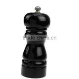 High Quality Manual Black Wooden Pepper Grinder thumbnail-2