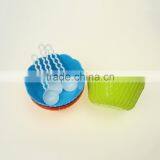 Summer Hot Ice Cream Bowl Set of 4 With Lace Brim thumbnail-6