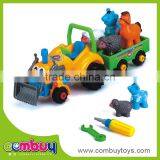 Hot Sale Kid Plastic Cartoon Diy Self Truck Toy Car Assembly Kit thumbnail-1