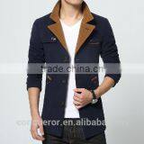 Wool Winter Coat Made to Measure Men Overcoat BCZ022 thumbnail-1