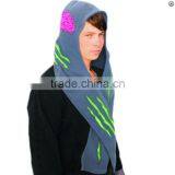 Zombie Attack Fleece Scarf