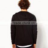 Mens Cheap Bulk Wholesale Navi Blue Hoodie Navy Blue Golds Gym Plain Cheap Hoodies OEM for Men thumbnail-3