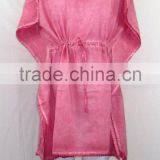 LADIES BEACHWEAR SANDWASH KAFTANS BEACH WEAR BREATHABLE ALL COLORS thumbnail-6