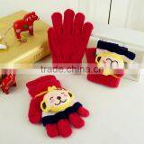 TC13024 Cheap Cute Animal Pattern Winter Warm Kids Gloves New Fashion Knit Kids Finger Gloves thumbnail-1