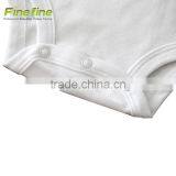 Organic Cotton Fabric Newborn Baby Clothes Summer Baby Romper thumbnail-4