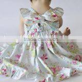 Little Girls Spring Flower Dress Kids Easter Cute Dress thumbnail-5