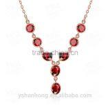 Rose Gold Long Sweater Fashion Chain Neaclaces thumbnail-2