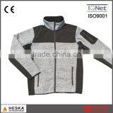 European Style Warm Comfort Workwear Knitted Softshell Jacket thumbnail-1