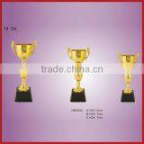 Golden Plastic Trophy With Blackbase thumbnail-1