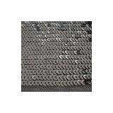 Fashion Embroidery Sequin Fabric on Mesh thumbnail-1