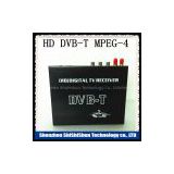 (M-688) HD DVB-T MPEG-4 Digital tv dual tuner for car support USB/HDMI/H.264/AVC