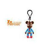 OEM Captain America Popular Cute Holiday Gift Vinyl POPOBE Bear Key Chain