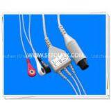 ECG Cables With 3 Leads