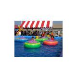 Cartoon animal battery bumper inflatable electric boat kids children water aqua