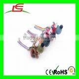 Cartoon Big Eye Dog Plush Animal Hanging Ornament Dolls Keychain Toys thumbnail-3