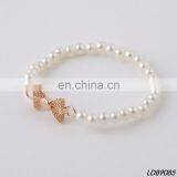 Flower Girl Pearl Bracelet Flower Girl Gift Seawater Pearl Bracelet thumbnail-3
