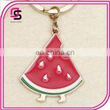 2017 Fashionable keyrings, hotselling watermelan shaped keyrings, popular keyrings