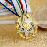 Gold and Silver Wholesale Custom Military Award Medal