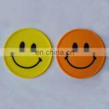Happy Face Rubber Cup Coaster for Wine, Glass, Tea thumbnail-1