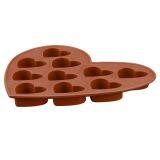 Free Sample Food Grade Heat resistant Nontoxic Silicone Cake Mold Baking Mousse Pudding Chocolate Mold Tool Love Shape