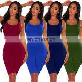 2020 Summer New Latest Sport Style Candy Color Colorful Clothing 2 Two Piece Crop Top Women Set thumbnail-1