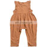 2019 Summer Baby Jumpsuits Summer Backless Rompers Wholesale Girls Clothes Girl Dress Frock Muslim Rompers thumbnail-5