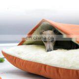 Dog Bed Pet Cushion Crate Mat,Washable Pet Bed for Medium Large Dogs With Blanket thumbnail-5