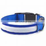 Hot Selling LED Dog Collars Flashing Light Pet Collar Adjustable USB Rechargeable Dog Collar Pet Supplies thumbnail-1