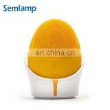 Well Designed Electric Cleanser Silicone Facial Cleansing Brush For Face thumbnail-2