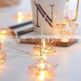 Top Sale LED Metal Christmas Star String Lights thumbnail-2