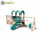More Functional Cubby House Kids Swings Slide Sets With Slide for JMQ-G193F thumbnail-6