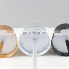 American Modern Bed Side Acrylic Table Lamp Shade Aluminium Alloy Eyes Protected Desk Lamp With Battery Operated thumbnail-3