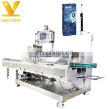 KV Automatic Toothbrush/ Electric Toothbrush Carton Box Packing Packaging Machine thumbnail-1