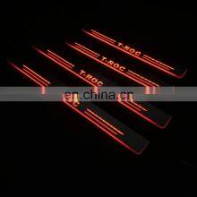 Led Door Sill Plate Strip for Volkswagen T-roc Dynamic Sequential Style Step Light Door Decoration Step thumbnail-5