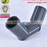 ISO4427 Standard 90 Degree Elbow Hdpe Fabricated Fitting for Polyethylene Pipe thumbnail-1